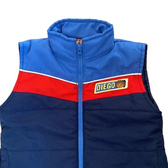 Go Diego Go Colourblock Vest 2T - Picture 3 of 8